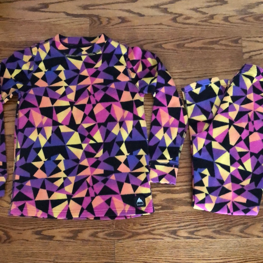Burton fleece base layer size L 14/16